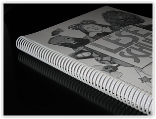 LeseschuleSpiralePlastik